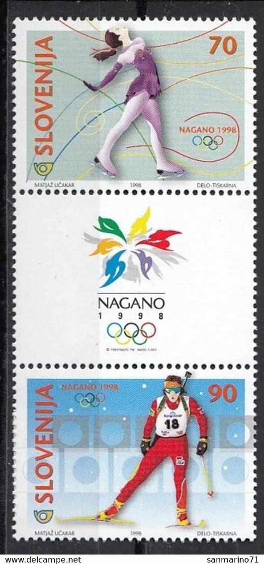 SLOVENIA 217-218,unused - Inverno1998: Nagano