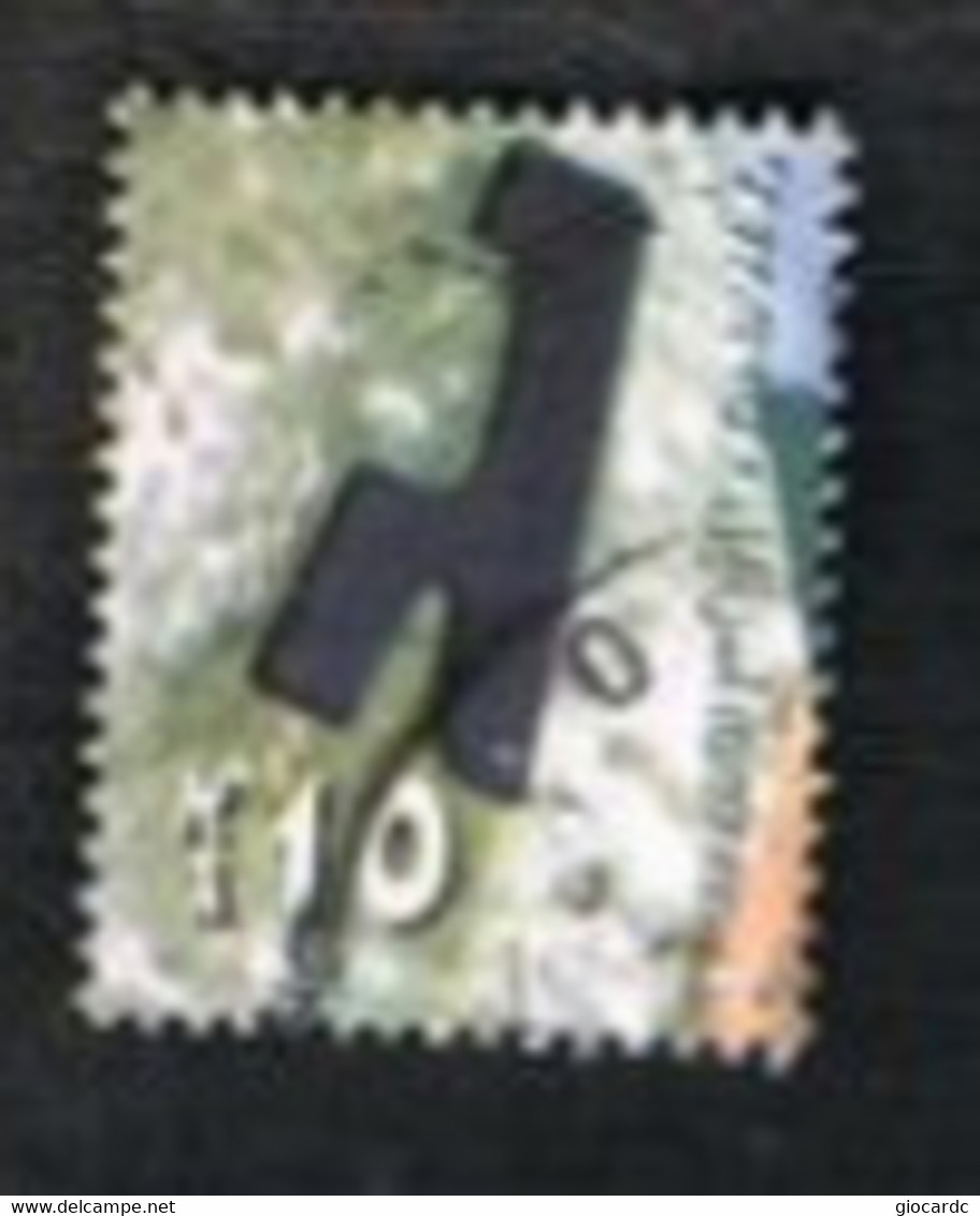 ISRAELE (ISRAEL)  - SG 1527   - 2001  HEBREW ALPHABET:  - USED ° - Usati (senza Tab)