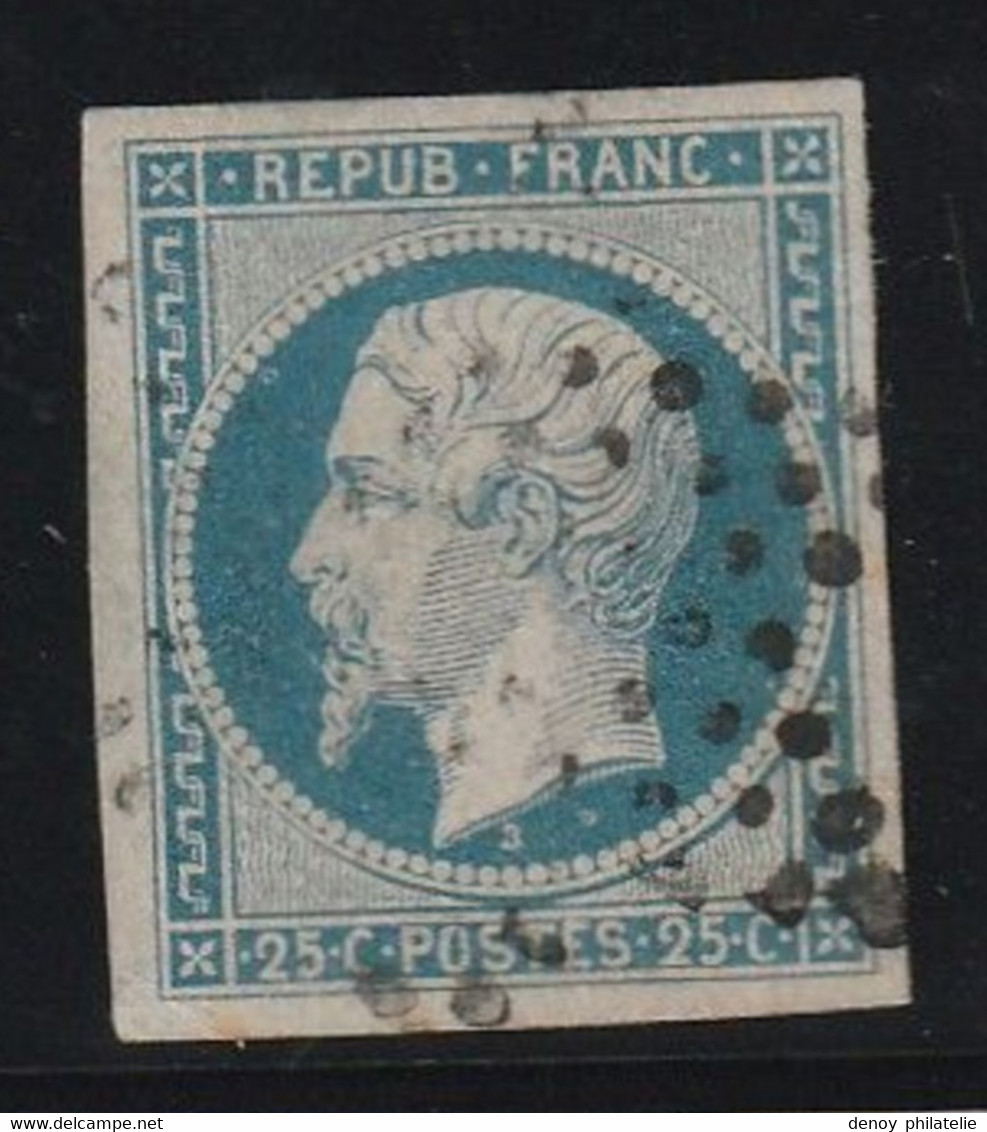 France Lettre  N° 10 Tres Beau Belle Marge Pas De Clair Oblitération étoile - 1852 Louis-Napoleon
