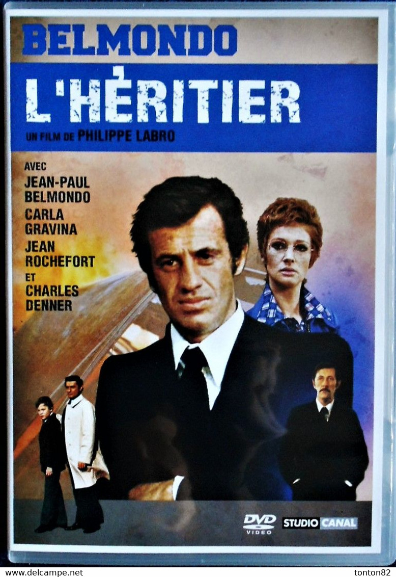 L'héritier - Film De Philippe Labro - Jean-Paul Belmondo -  Jean Rochefort - Carla Gravina - Charles Denner . - Policiers