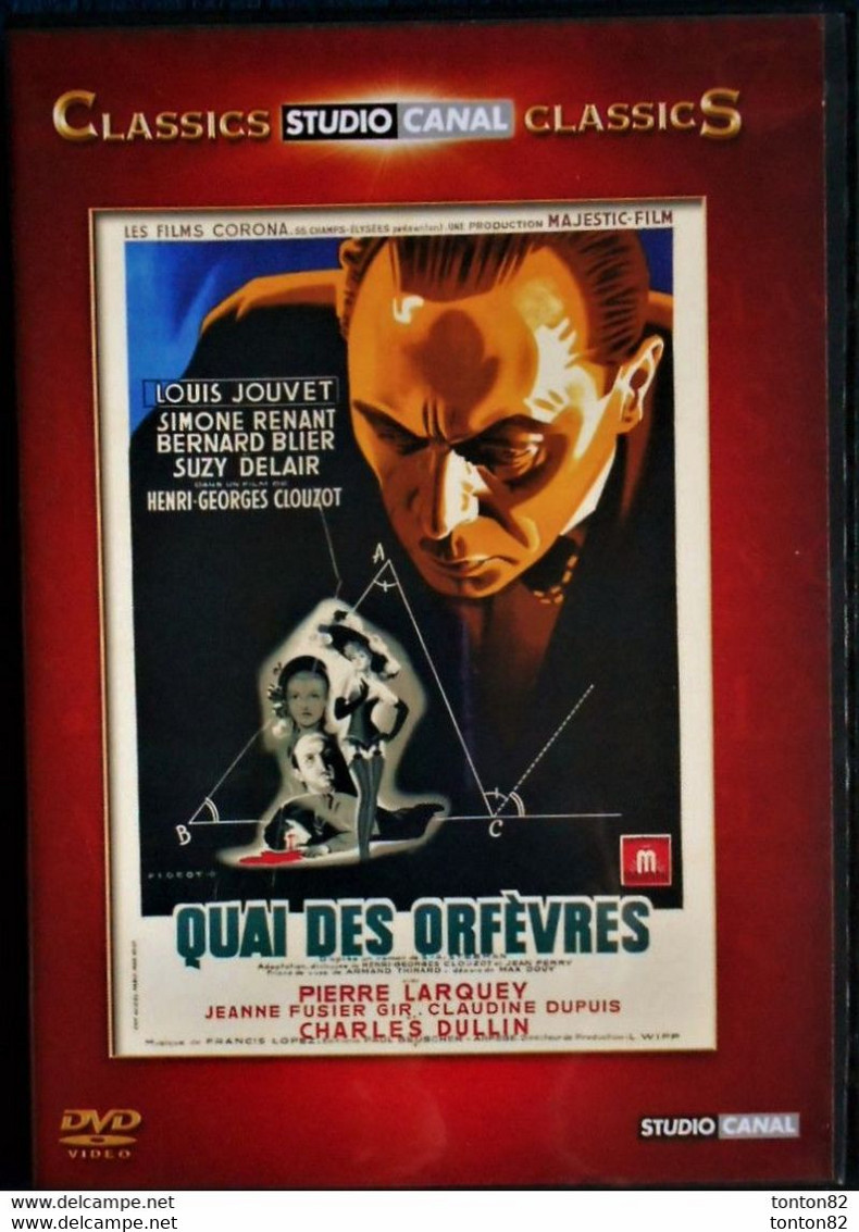 Quai Des Orfèvres - Film De Henri-Georges Clouzot - Louis Jouvet - Bernard Blier - Suzy Delair - Pierre Larquey . - Clásicos