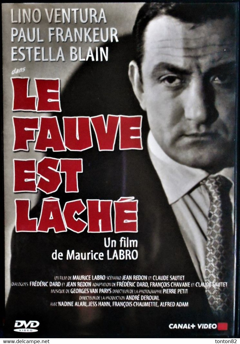 LINO VENTURA - Le Fauve Est Lâché - De Maurice Labro - Estella Blain - Paul Frankeur . - Policiers
