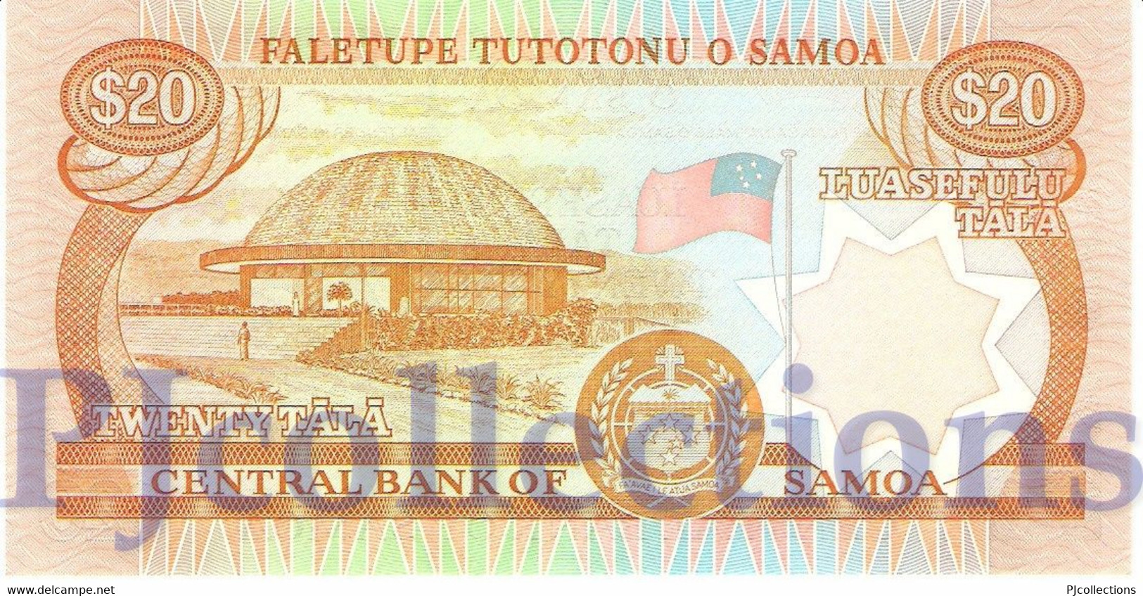 SAMOA 20 TALA 2002 PICK 35a UNC - Samoa