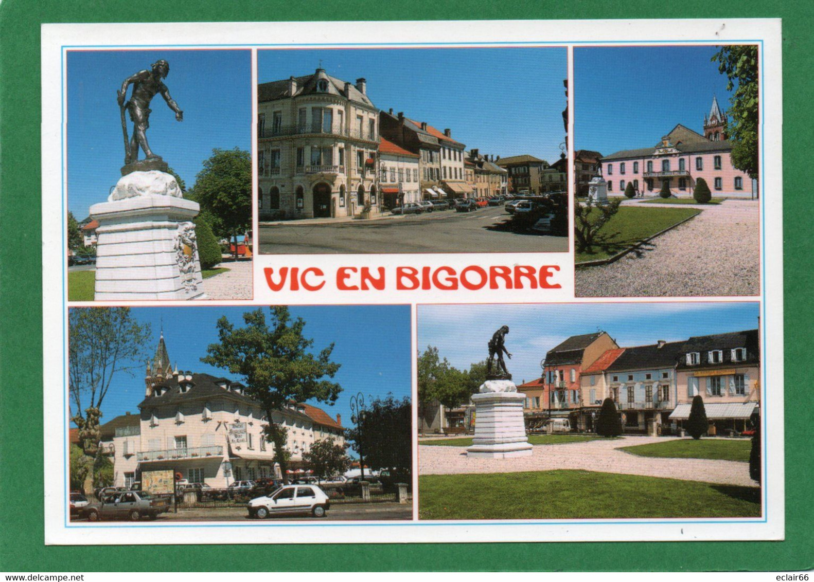65 Vic En Bigorre. Multivues IMAGES DE LA VILLE   CPM Année 2003 EDIT A DOUCET PHOTO T.RENA - Vic Sur Bigorre