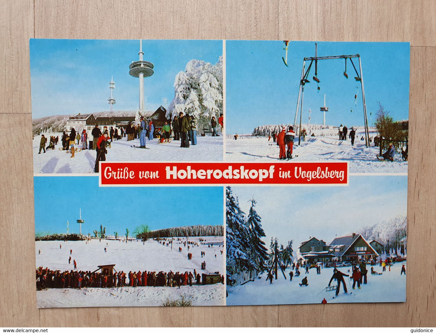 Ansichtskarte - Hessen - Schotten - Hohenrodskopf (4 Ansichten) - Vogelsbergkreis
