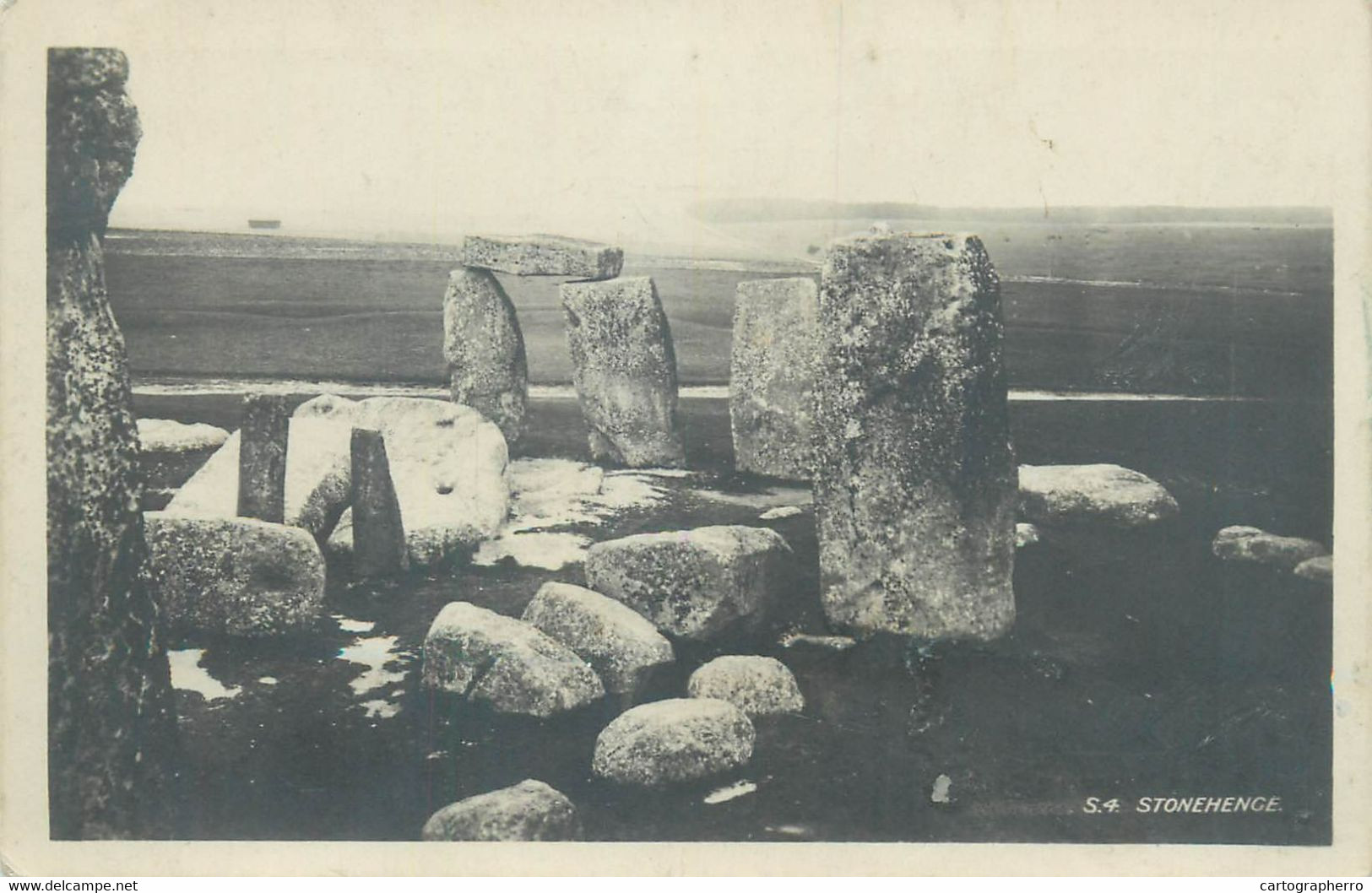 Postcard England Stonehenge Neolithic Age Monument - Stonehenge