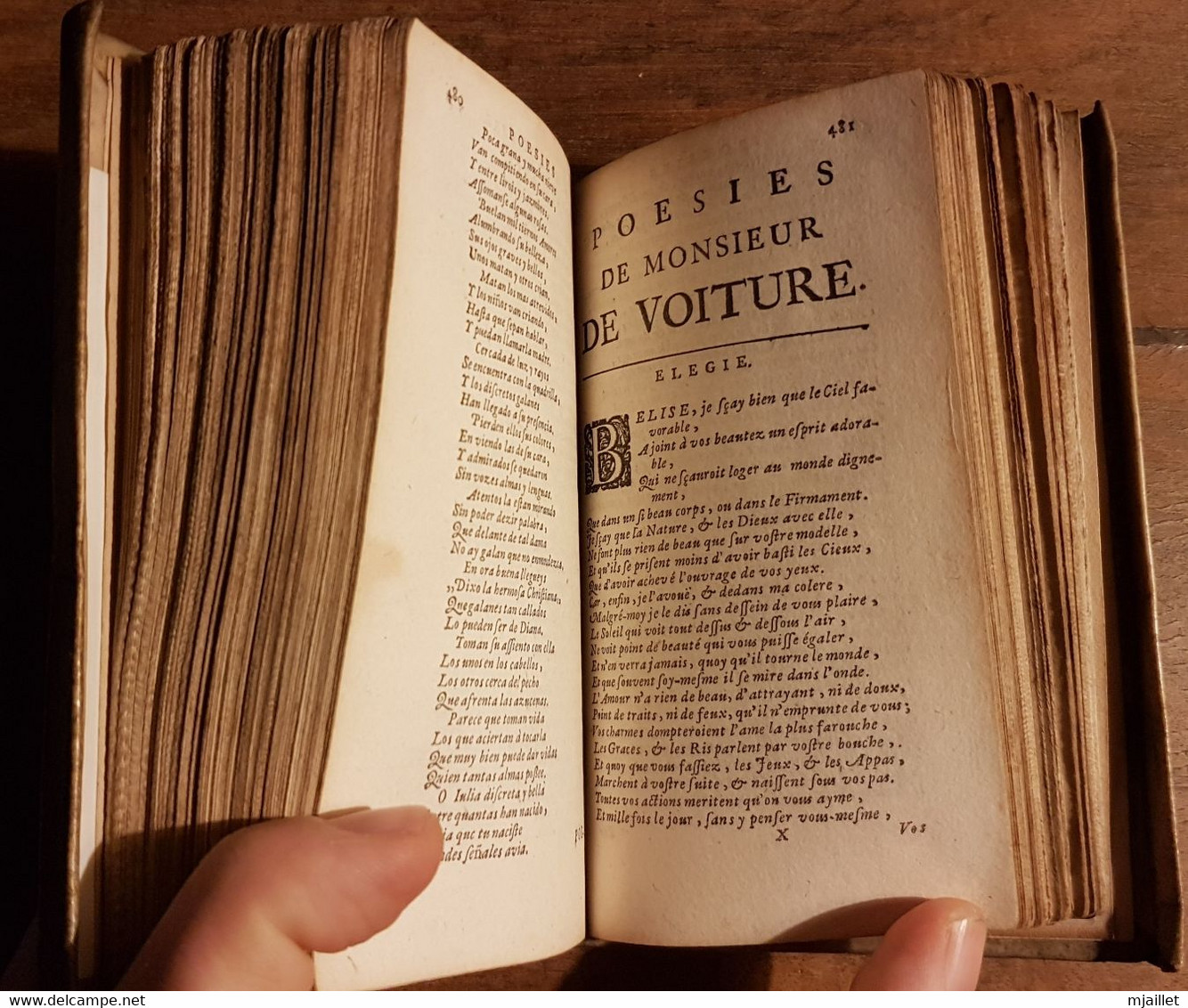 Lettres De M. De Voiture, 1657, Amsterdam - Bis 1700