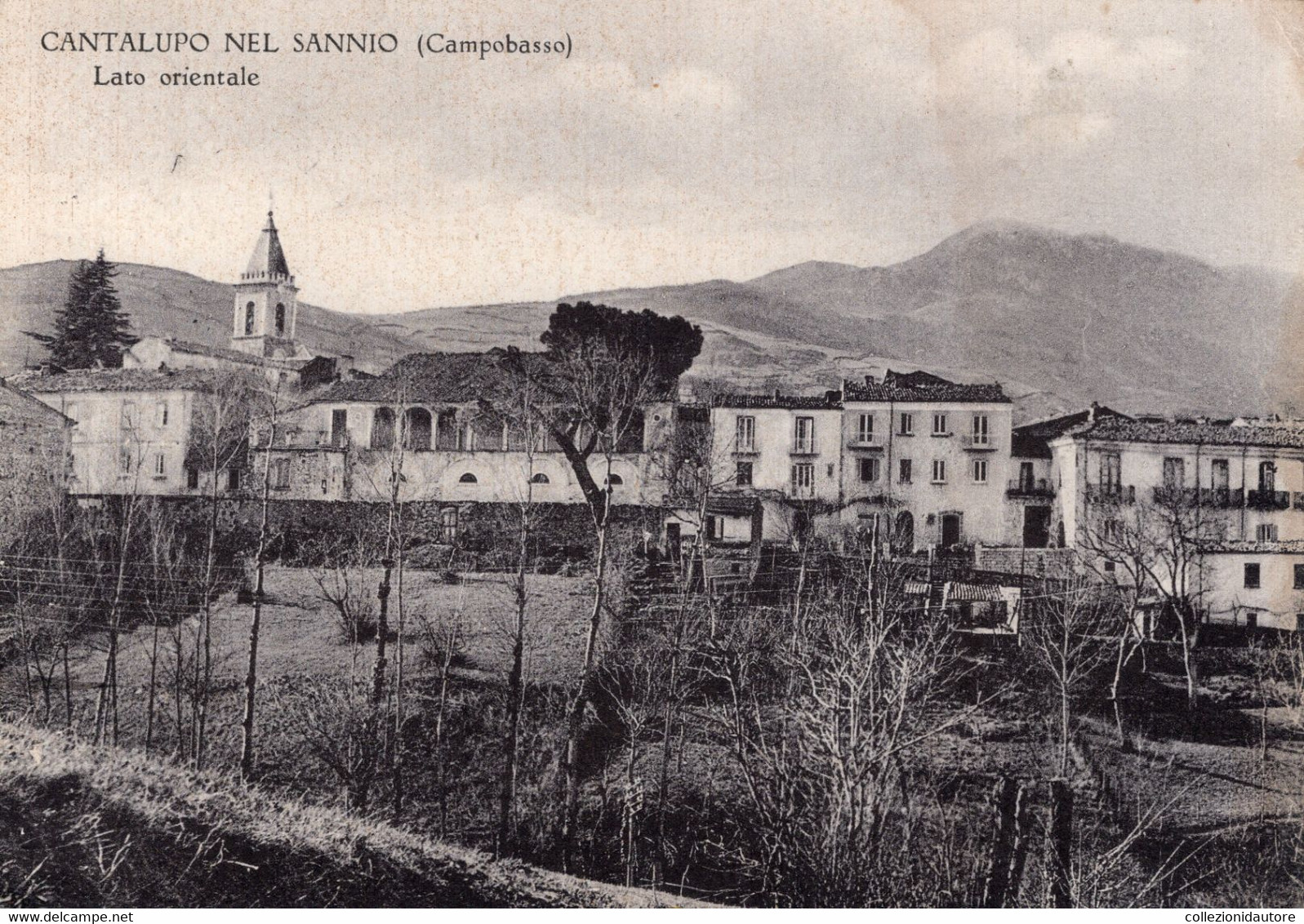 CANTALUPO NEL SANNIO - LATO ORIENTALE - CARTOLINA FG SPEDITA NEL 1973 - Isernia