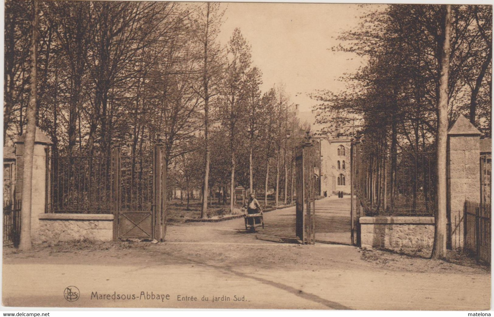 BELGIQUE NAMUR  MAREDSOUS  ABBAYE ENTREE DU JARDIN SUD - Anhée