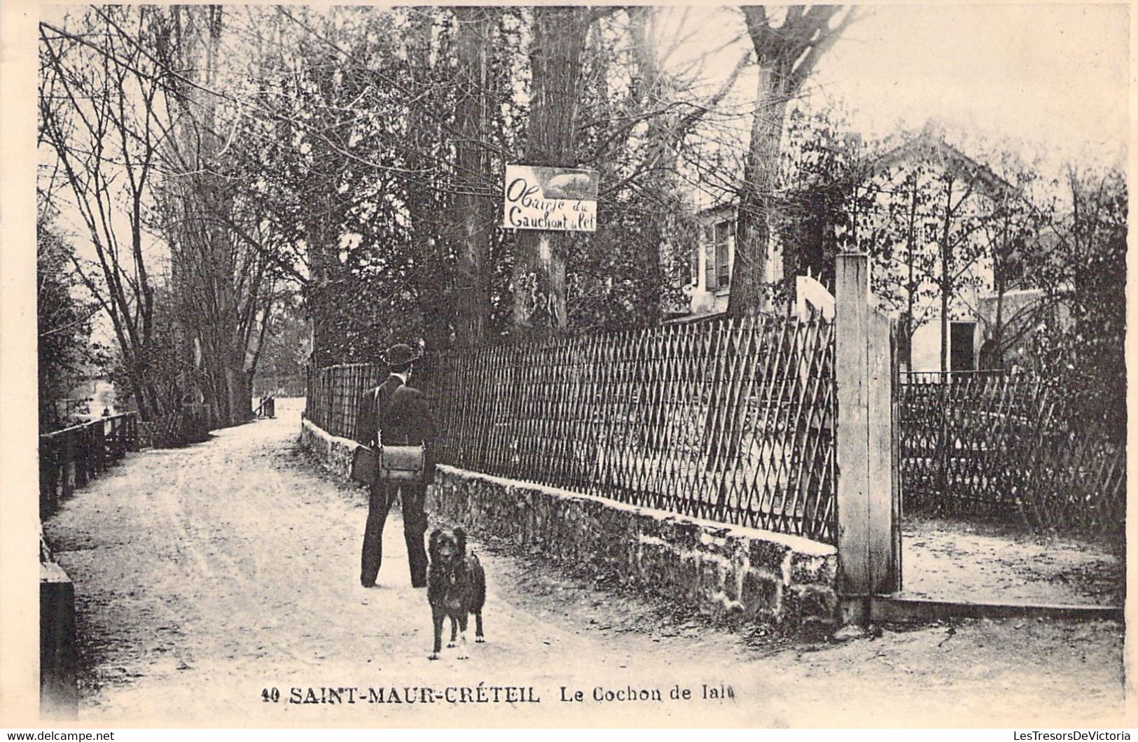 FRANCE - 94 - SAINT MAUR - Le Cochon De Lait - Carte Postale Ancienne - Saint Maur Des Fosses