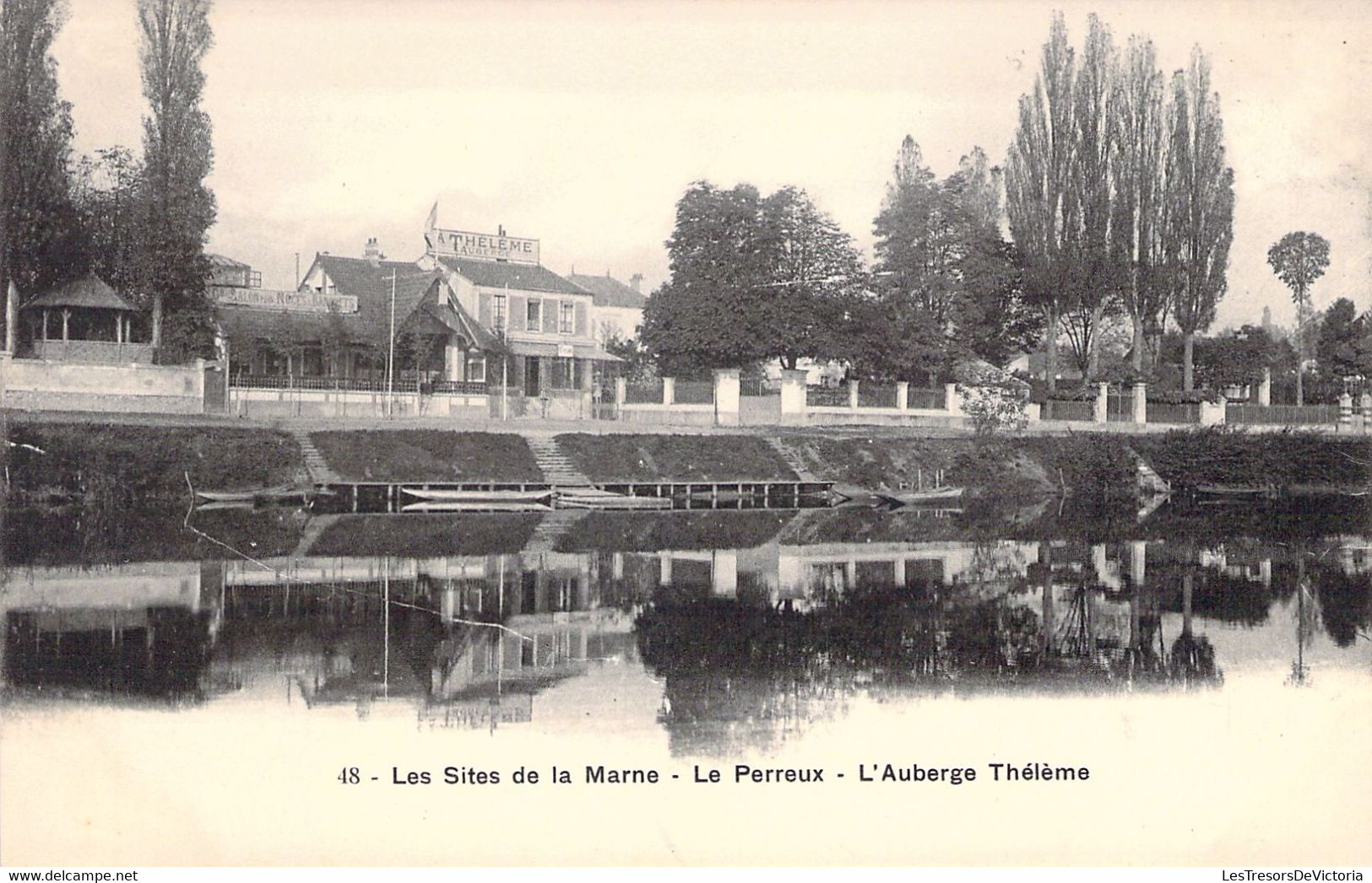 FRANCE - 94 - LE PERREUX - L'Auberge Thélème - Carte Postale Ancienne - Le Perreux Sur Marne