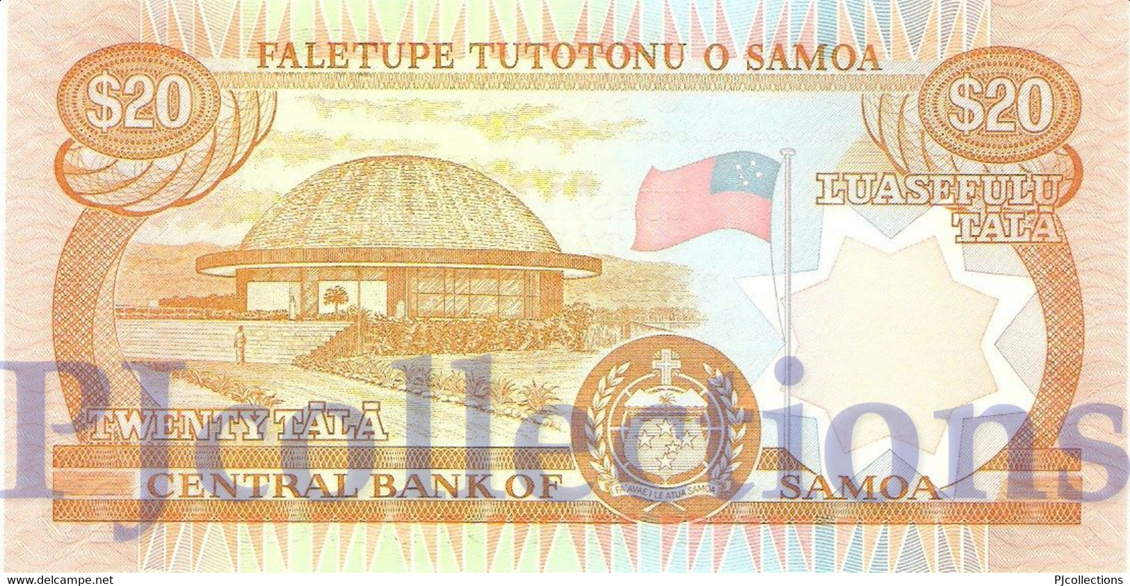 SAMOA 20 TALA 2005 PICK 35b UNC - Samoa