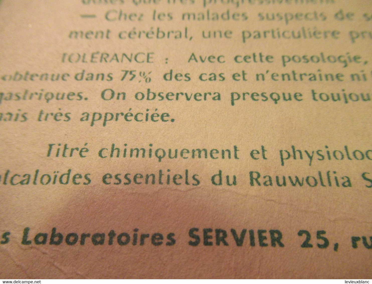 Buvard Ancien /Pharmacie//SARPAGAN /Les Laboratoires SERVIER/ Orléans//Vers 1950-70        BUV591 - Drogisterij En Apotheek