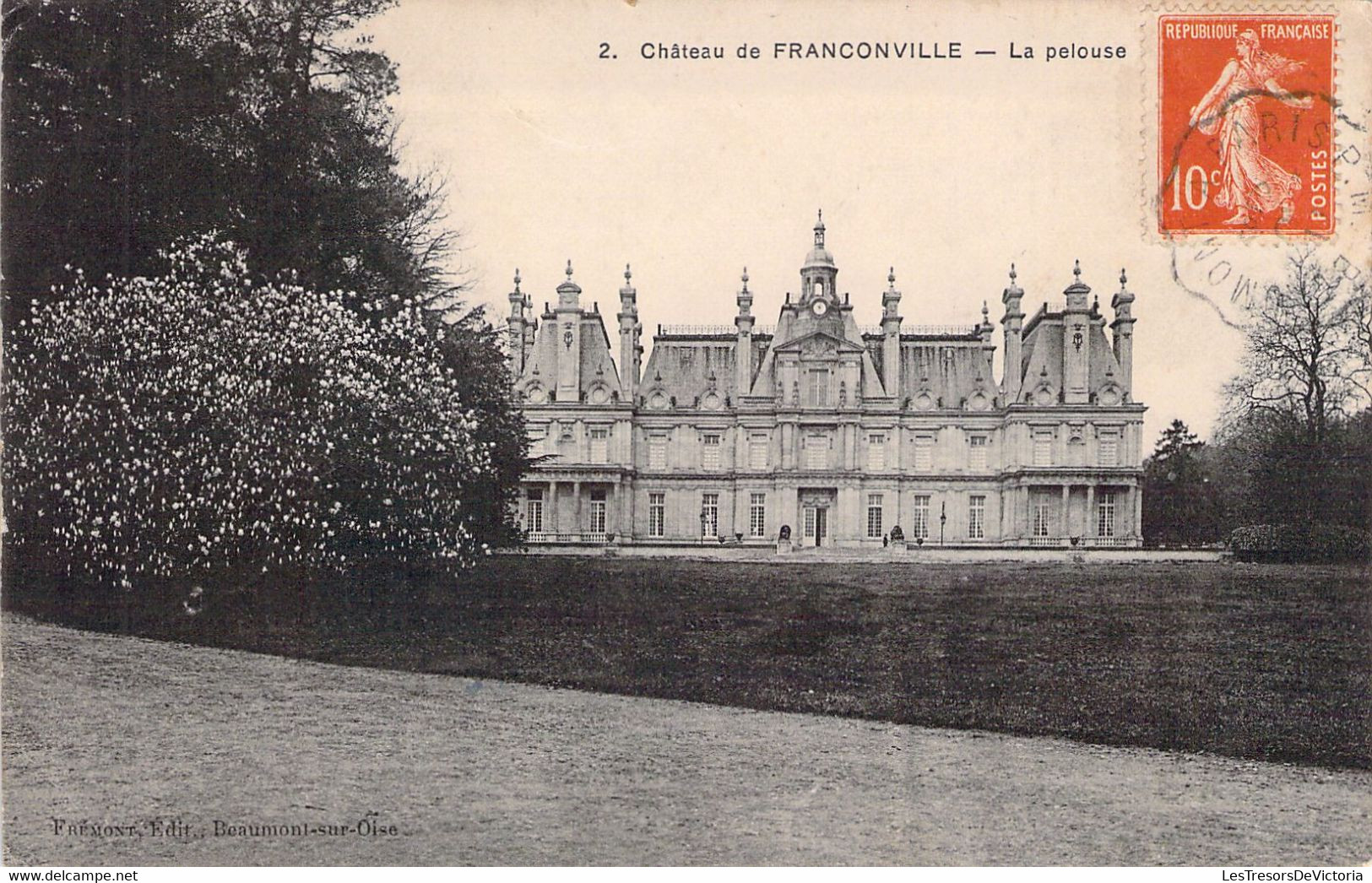 FRANCE - 95 - Château De Franconville - La Pelouse - Carte Postale Ancienne - Franconville