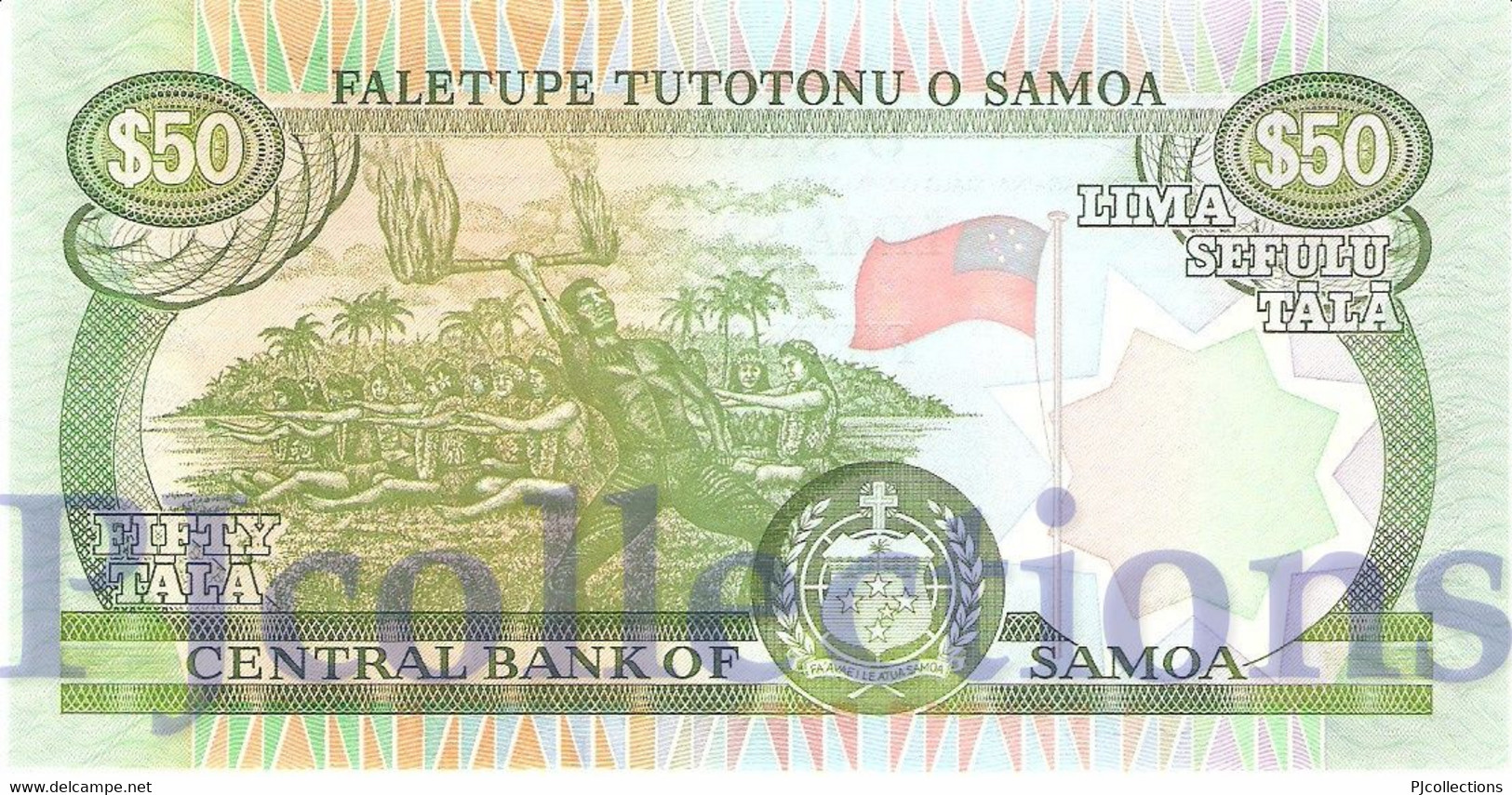 SAMOA 50 TALA 2005 PICK 36 UNC - Samoa