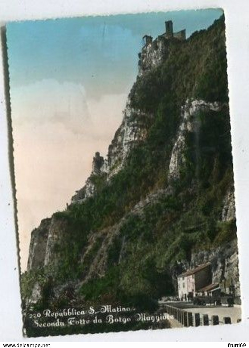 AK 115747 SAN MARINO - Seconda Torre Da Borgo Maggiore - San Marino