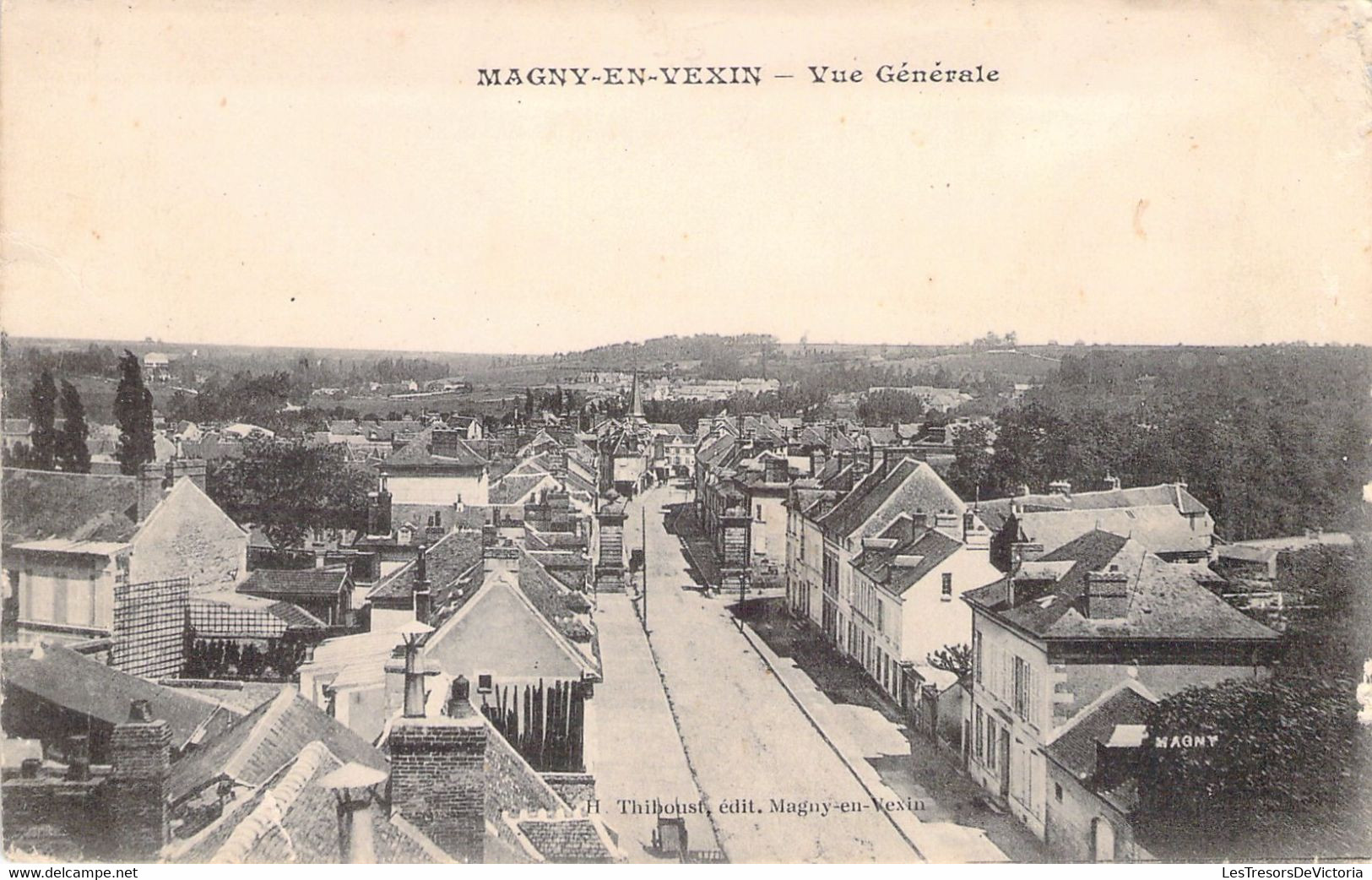 FRANCE - 95 - MAGNY EN VEXIN - Vue Générale - Carte Postale Ancienne - Magny En Vexin