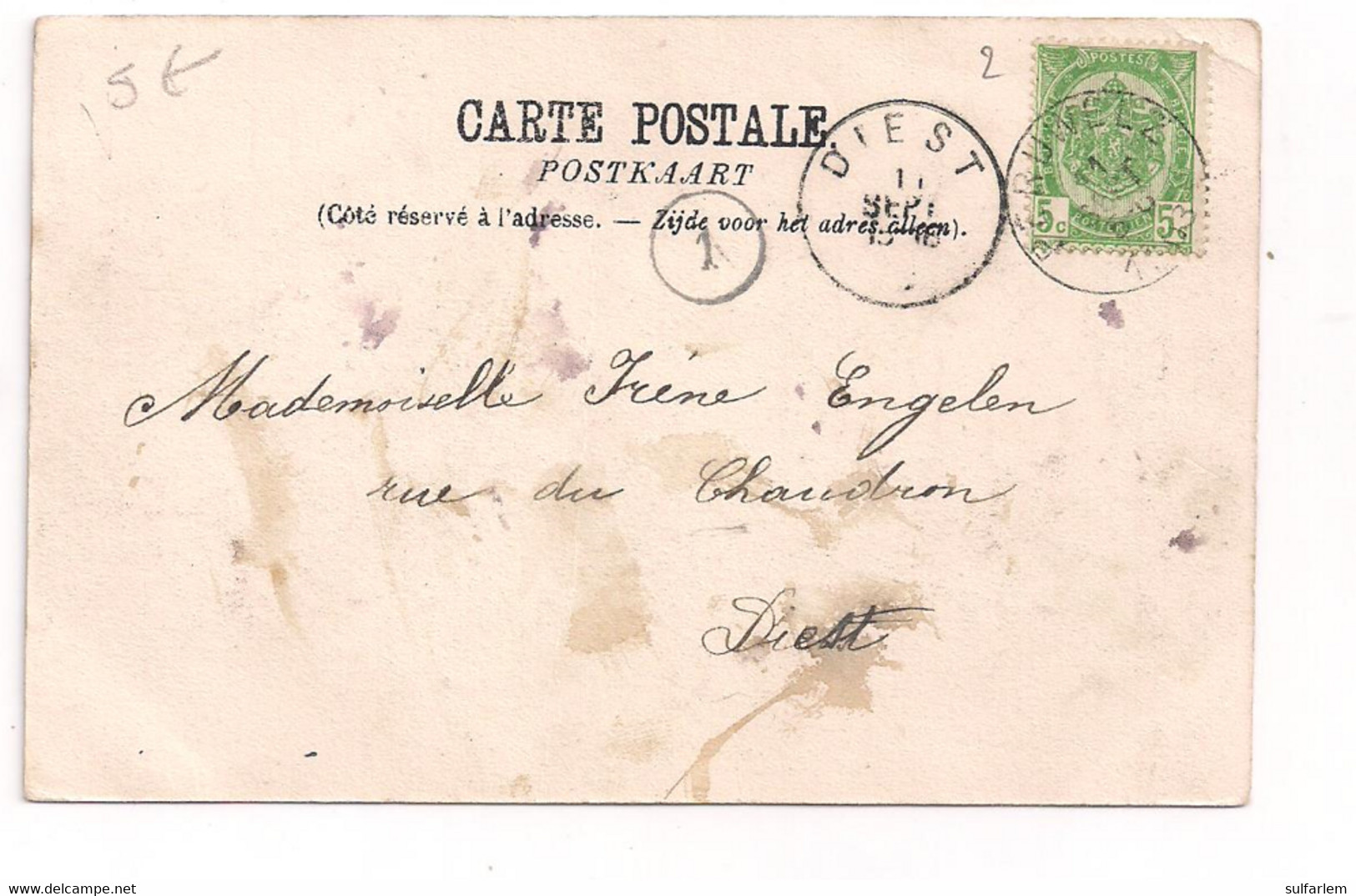 Belgique Carte Postale PERUWELZ La Drève. - Péruwelz