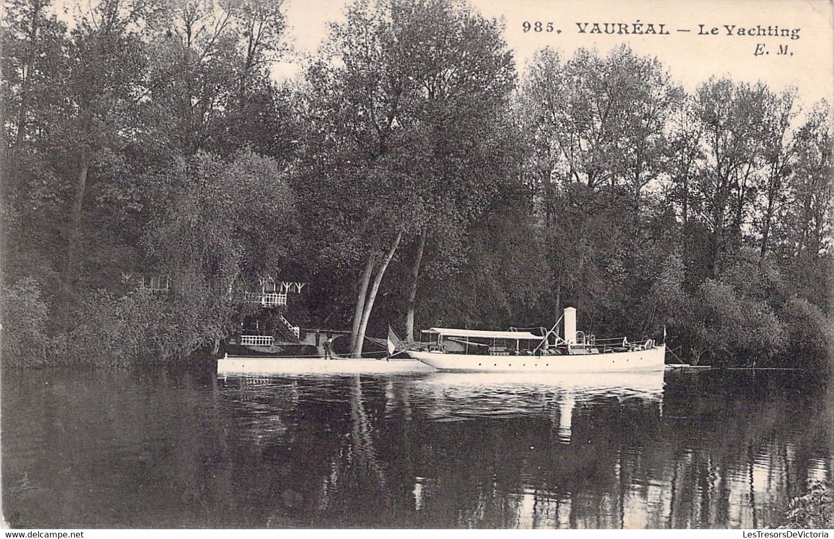 FRANCE - 95 - VAUREAL - Le Yachting - EM - Carte Postale Ancienne - Vauréal