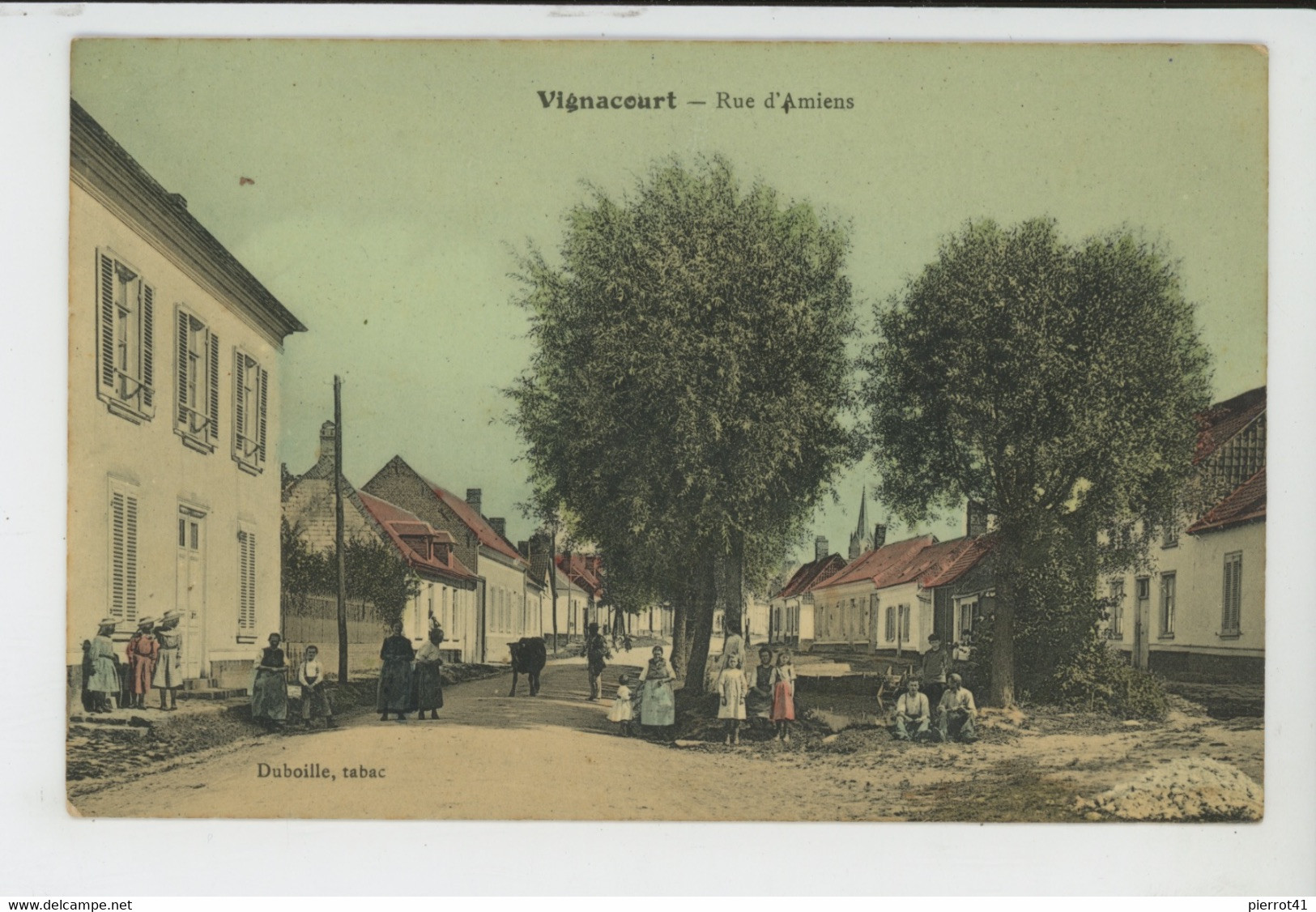 VIGNACOURT - Rue D'Amiens - Vignacourt