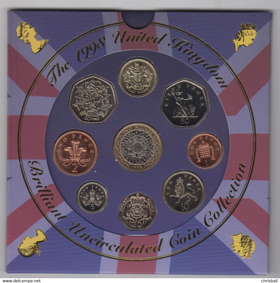 UK - 1998 Year Set BUNC Royal Mint Presentation Pack - Mint Sets & Proof Sets