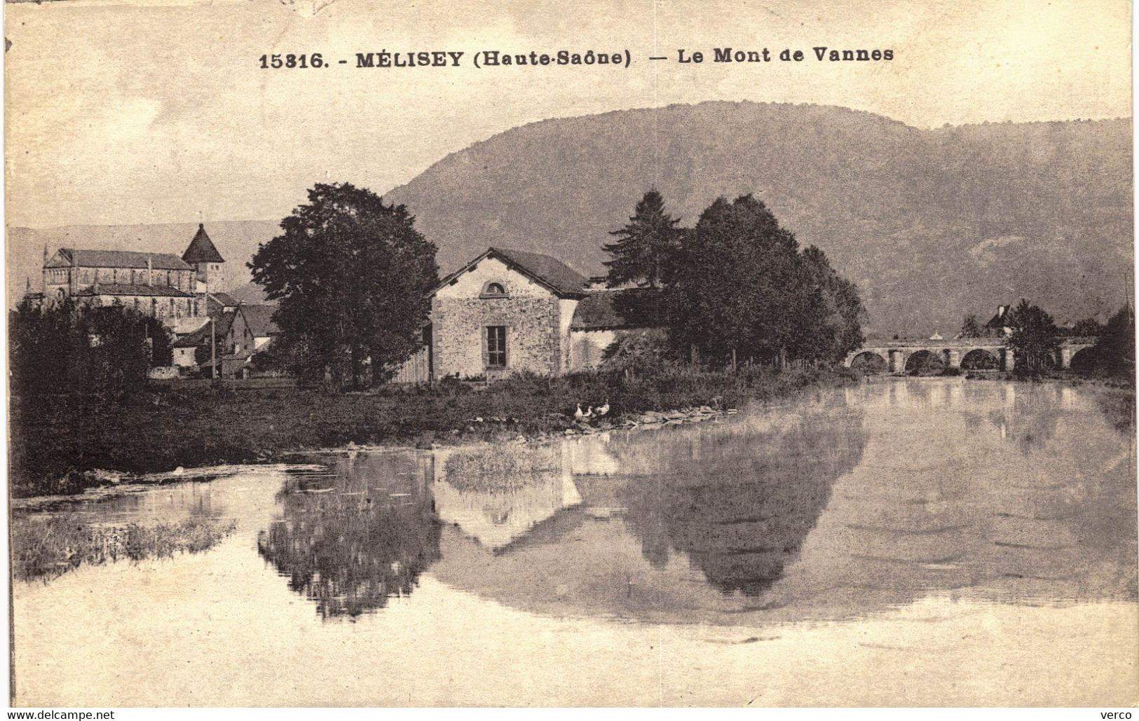 Carte POSTALE  Ancienne De MELISEY - Mont De Vannes - Mélisey