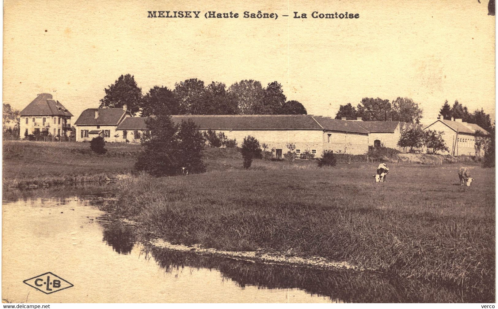 Carte POSTALE  Ancienne De MELISEY - La Comtoise - Mélisey