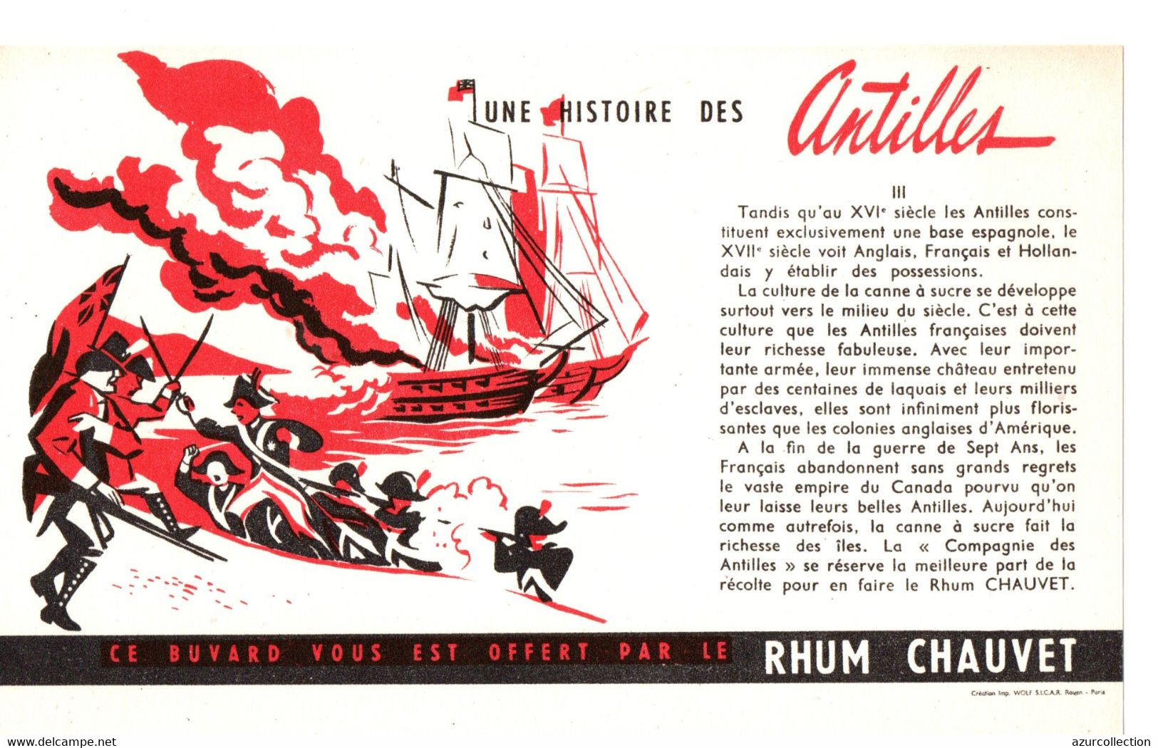 RHUM CHAUVET . UNE HISTOIRE DES ANTILLES - Schnaps & Bier