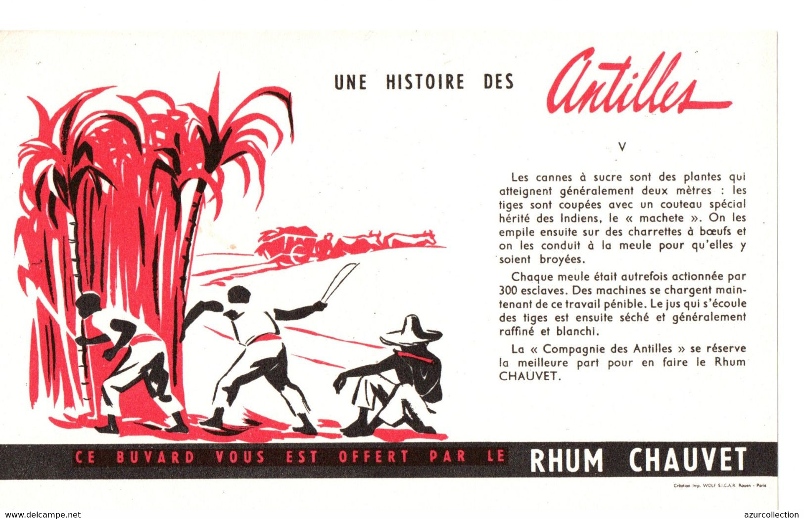 RHUM CHAUVET . UNE HISTOIRE DES ANTILLES - Liquore & Birra