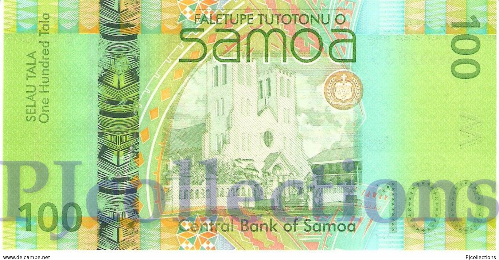 SAMOA 100 TALA 2008 PICK 43 UNC LOW SERIAL NUMBER "JD00028**" - Samoa