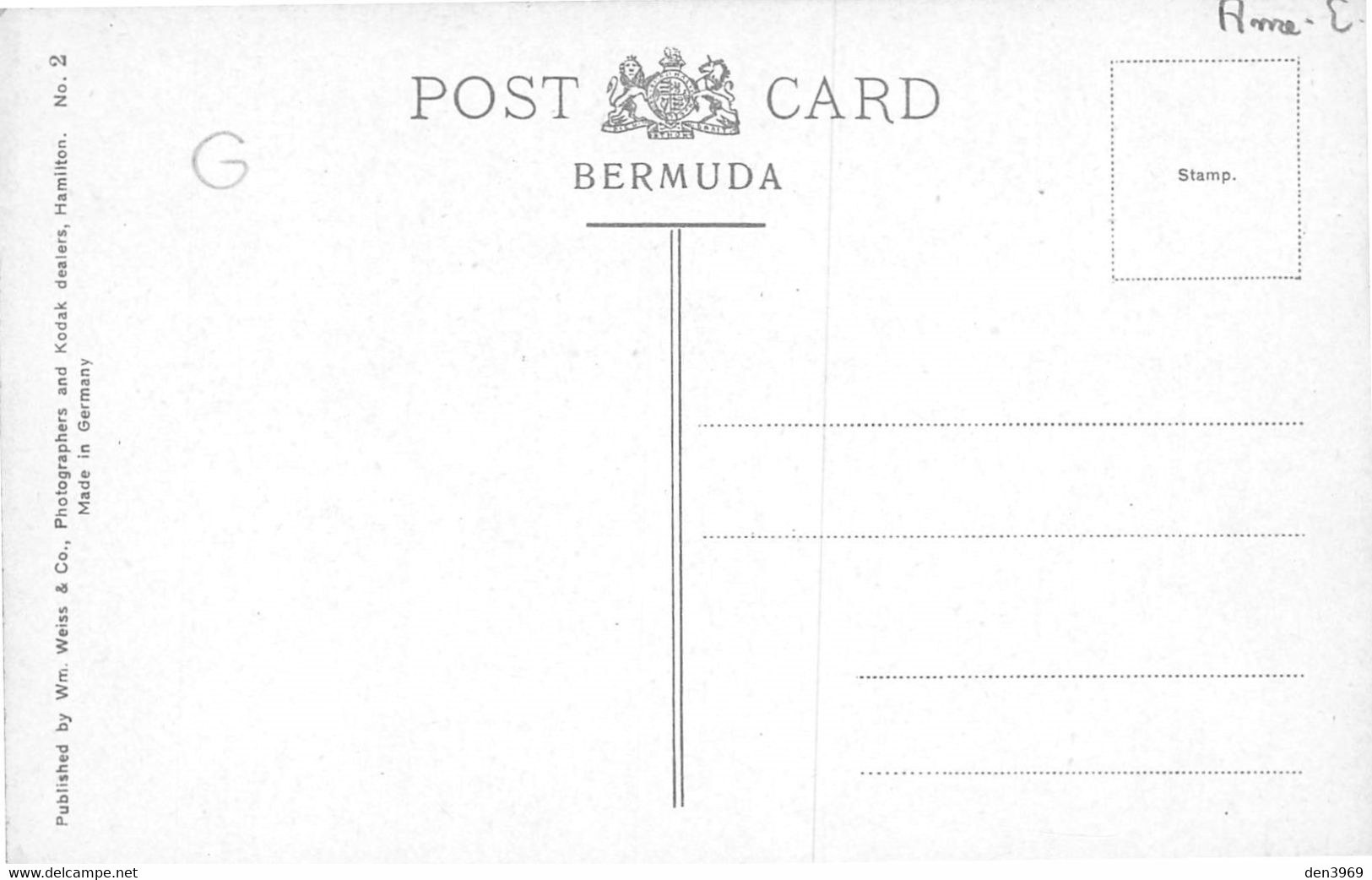 Amérique - BERMUDES - Bermuda - Hamilton Corner Front And Queen Streets - U. S. Consulate, Kodaks, Apothecarie's Hall - Bermuda