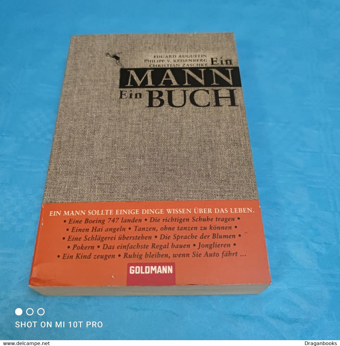 Eduard Augustin / Philipp Von Keisenberg / Christian Zaschke - Ein Mann Ein Buch - Psychologie