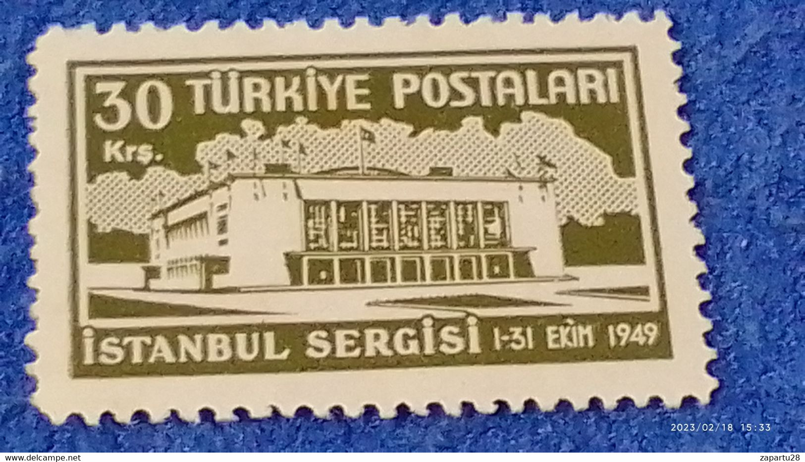 TÜRKEY--1940-50 --     30K  DAMGASIZ - Unused Stamps