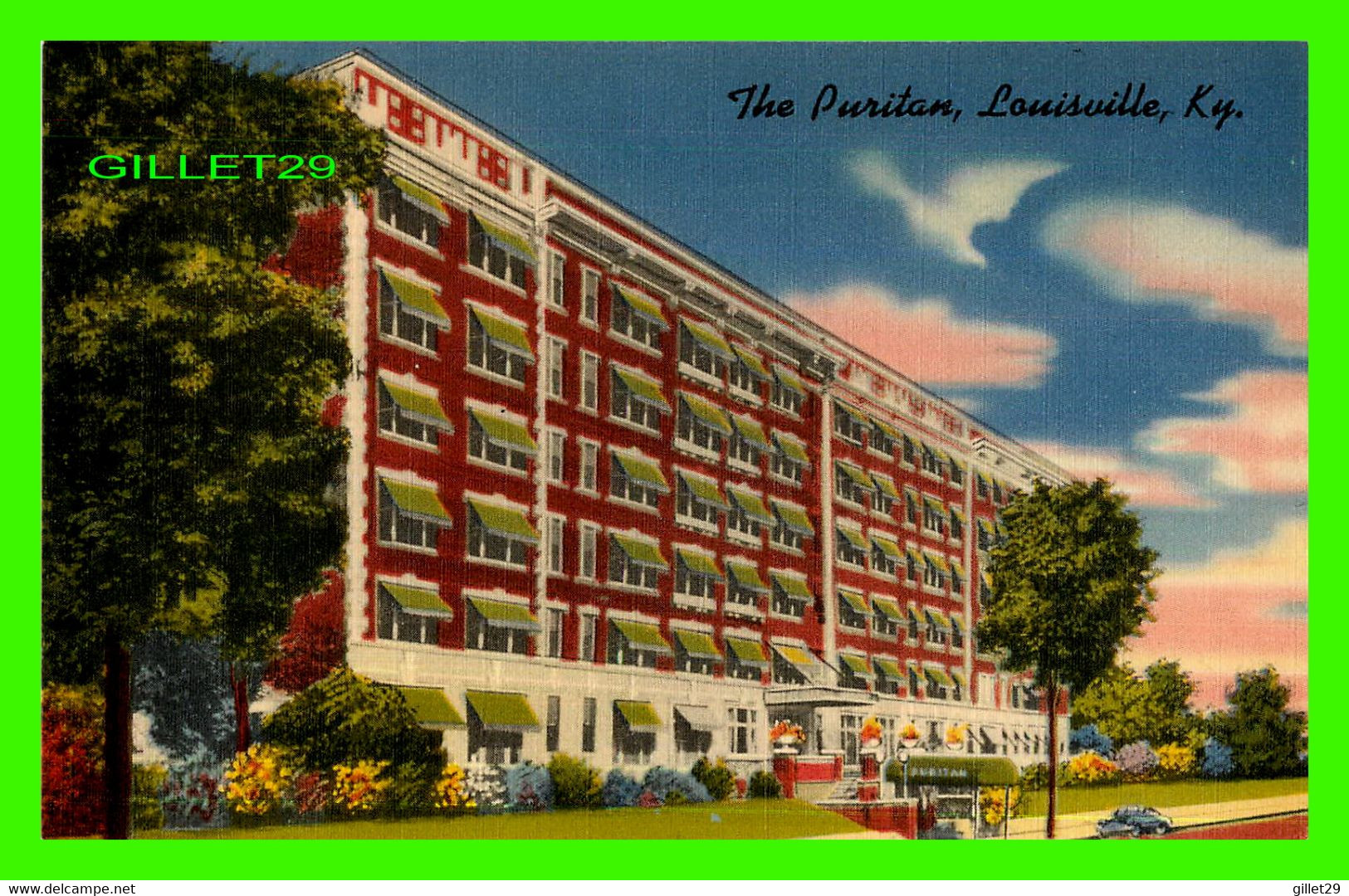 LOUISVILLE, KY - THE PURITAN APARTMENT HOTEL -  NATIONWIDE SPECIALTY CO - - Louisville