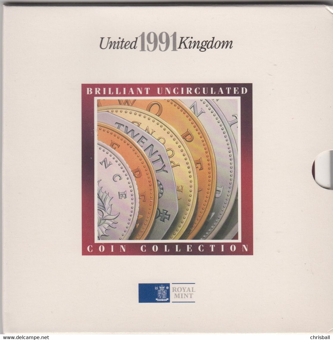 UK - 1991 Year Set BUNC Royal Mint Presentation Pack - Nieuwe Sets & Proefsets