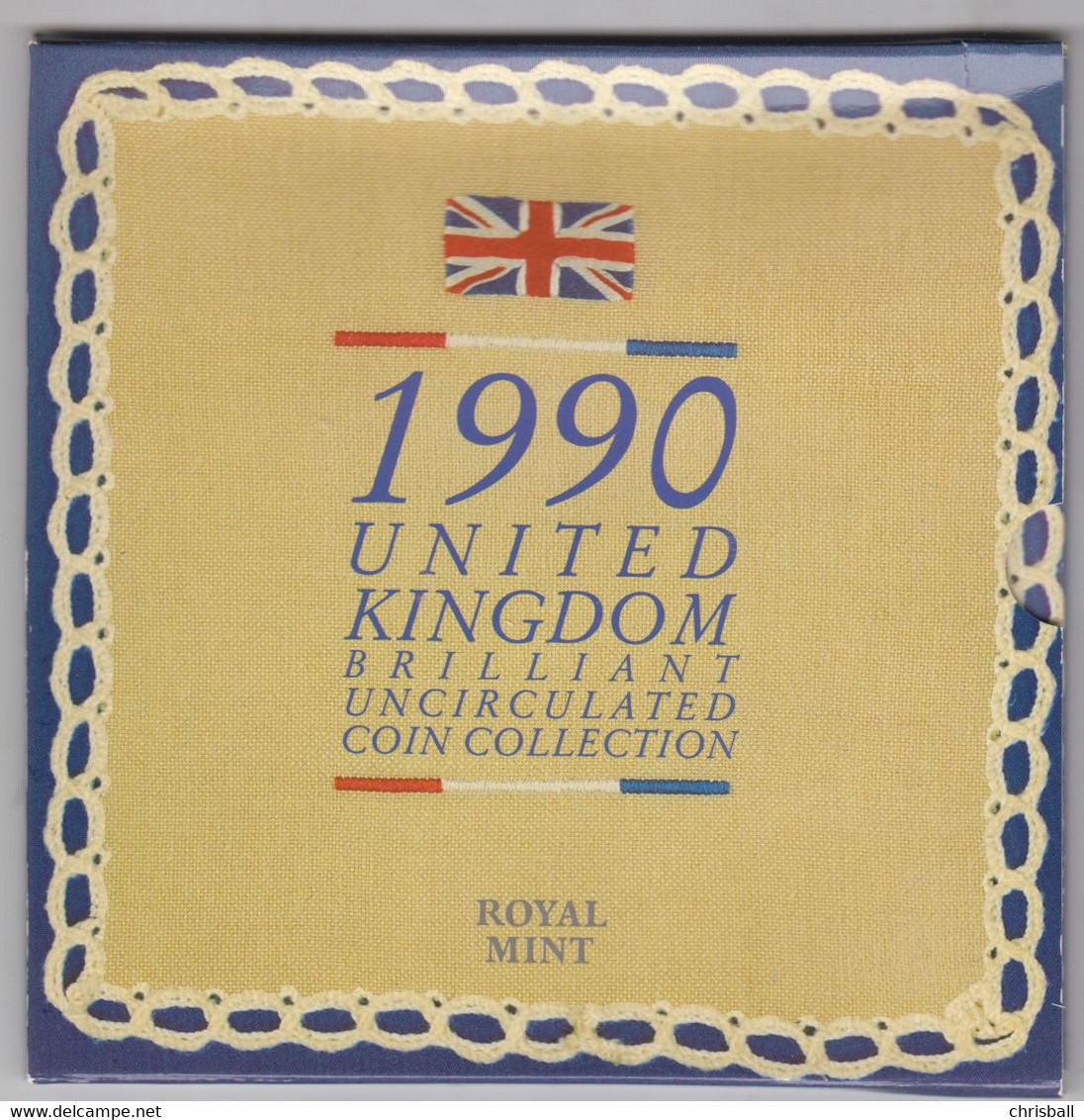 UK - 1990 Year Set BUNC Royal Mint Presentation Pack - Mint Sets & Proof Sets