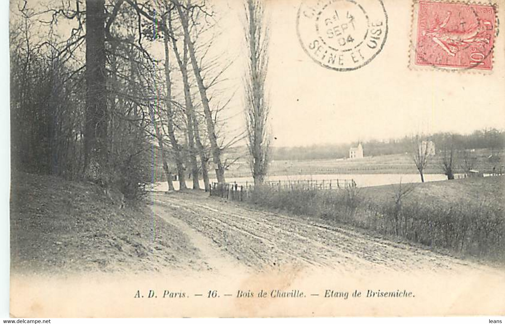 BOIS DE CHAVILLE - étang De Brisemiche - AD 16 - Chaville