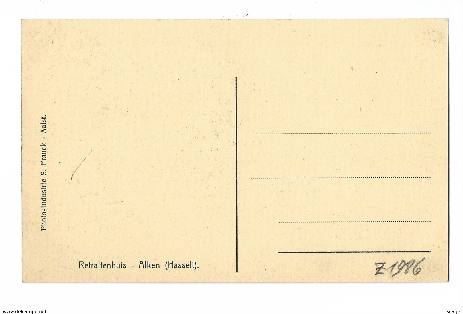 Alken.   -   Hasselt   -   Retraitenhuis - Alken