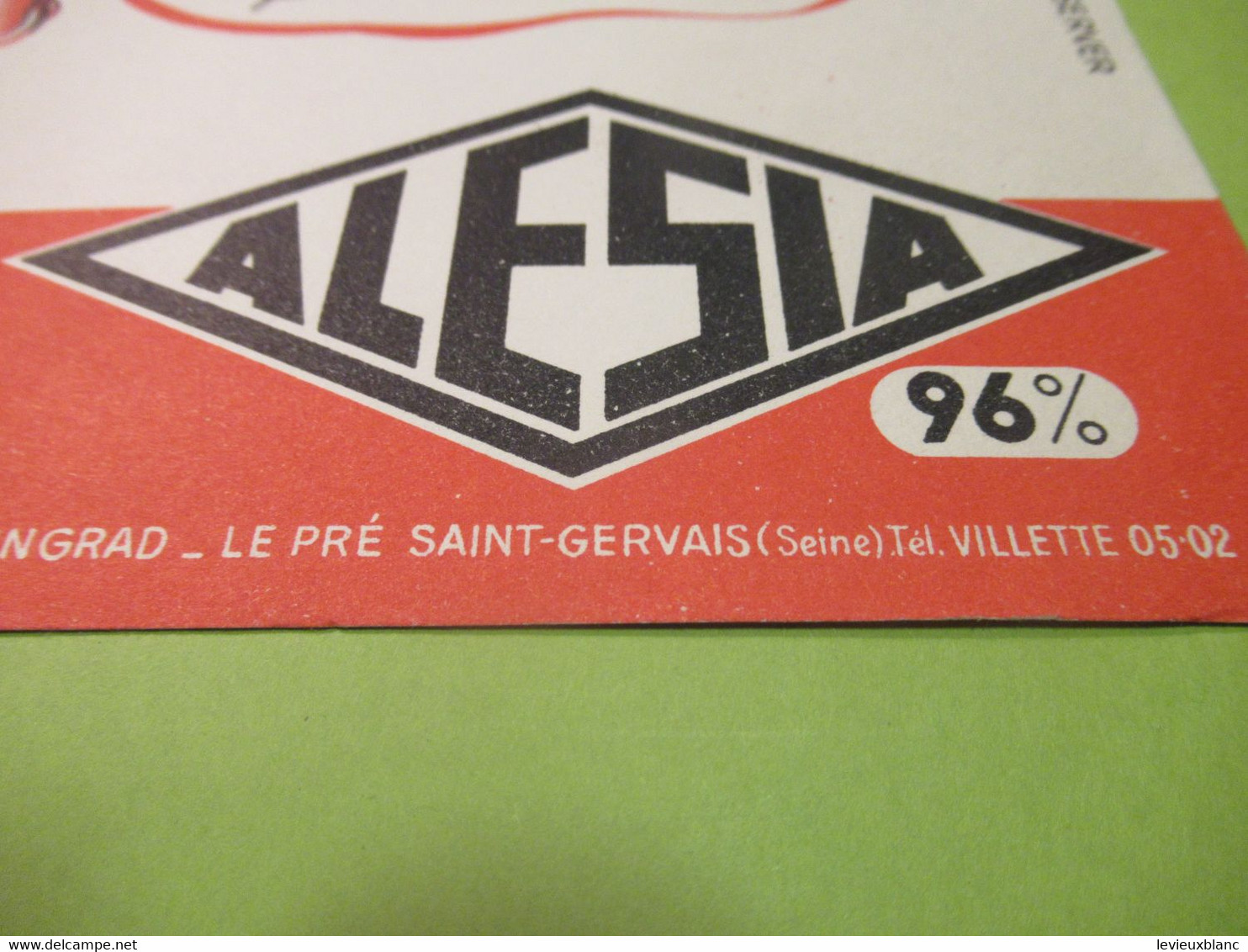 Buvard Ancien Savon /ALESIA/Savon En Pétales/Ne Le Dites Pas à Maman! /Le PRE SAINT-GERVAIS/ Vers 1950    BUV596 - Produits Ménagers