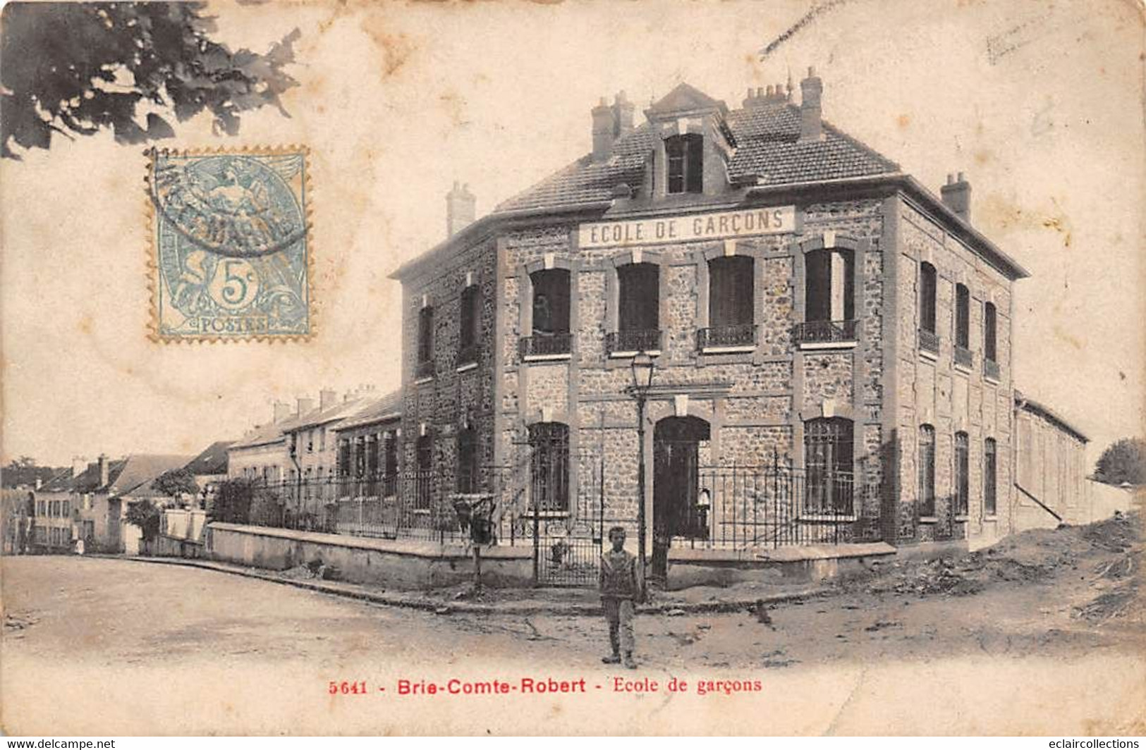 Brie Comte Robert            77          Ecole De Garçons          (voir Scan) - Brie Comte Robert