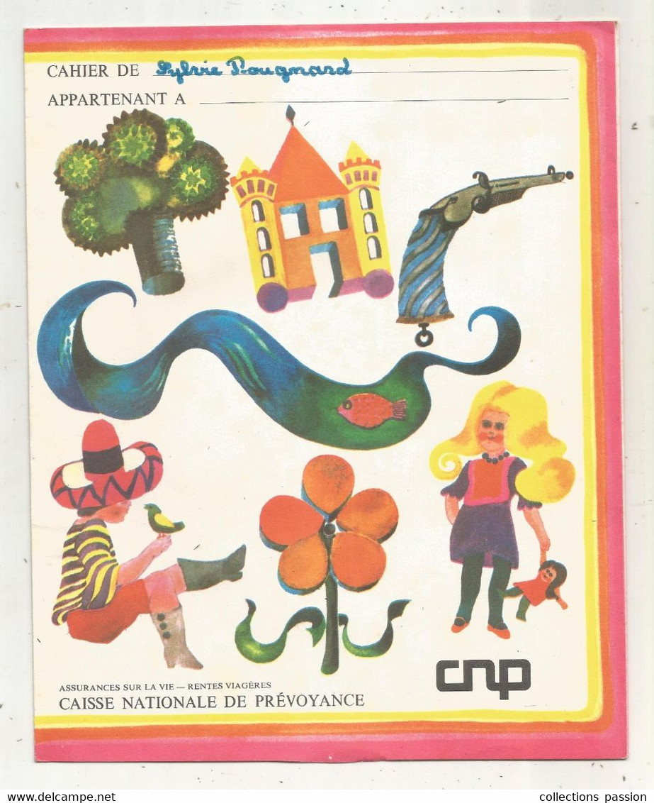 Protége-cahiers, , CAISSE NATIONALE DE PREVOYANCE , CNP , Frais Fr 2.00 E - Book Covers
