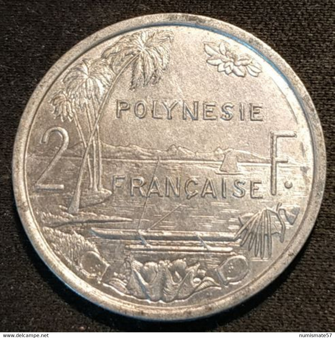 POLYNESIE FRANCAISE - 2 FRANCS 2007 - Avec IEOM - KM 10 - Frans-Polynesië