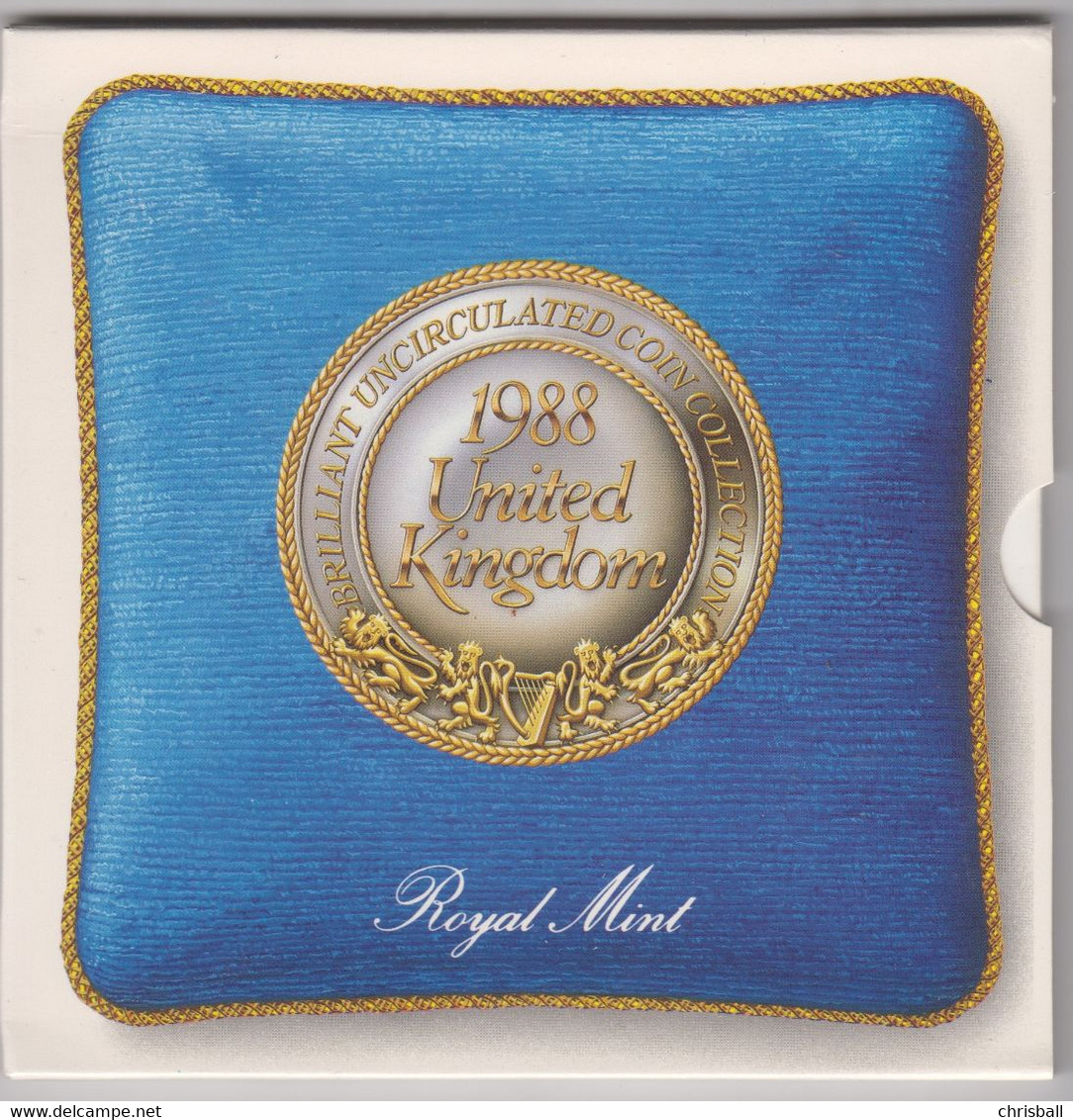 UK - 1988 Year Set BUNC Royal Mint Presentation Pack - Mint Sets & Proof Sets