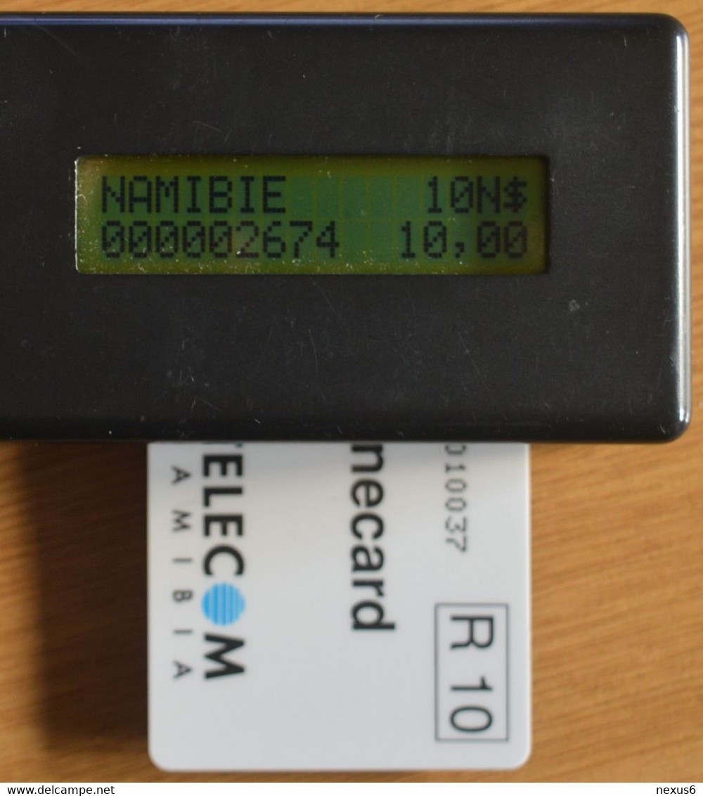 Namibia - Telecom Namibia - Dunes, Chip Siemens S31, (Cn. NAEI Xxxxx Xxx, Normal 0), Fluo Issue, 10$, Mint - Namibia