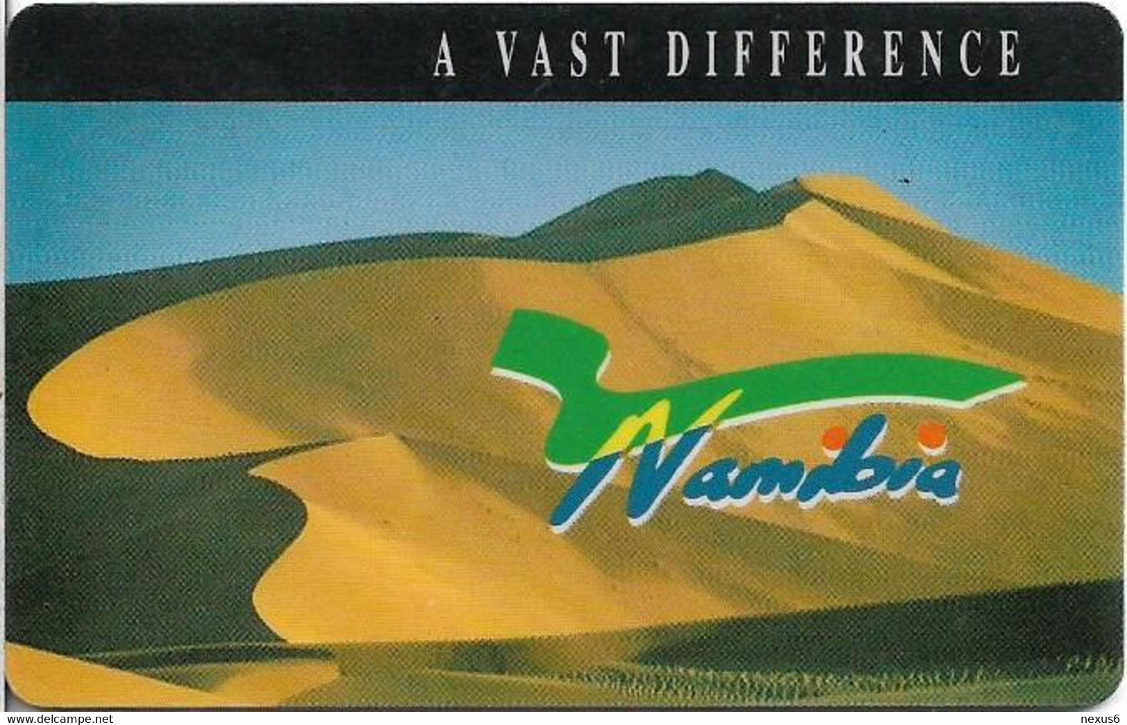 Namibia - Telecom Namibia - Dunes, Chip Siemens S30, (Cn. NAEI Xxxxx Xxx, Dashed Ø), Fluo Issue, 10$, Used - Namibië