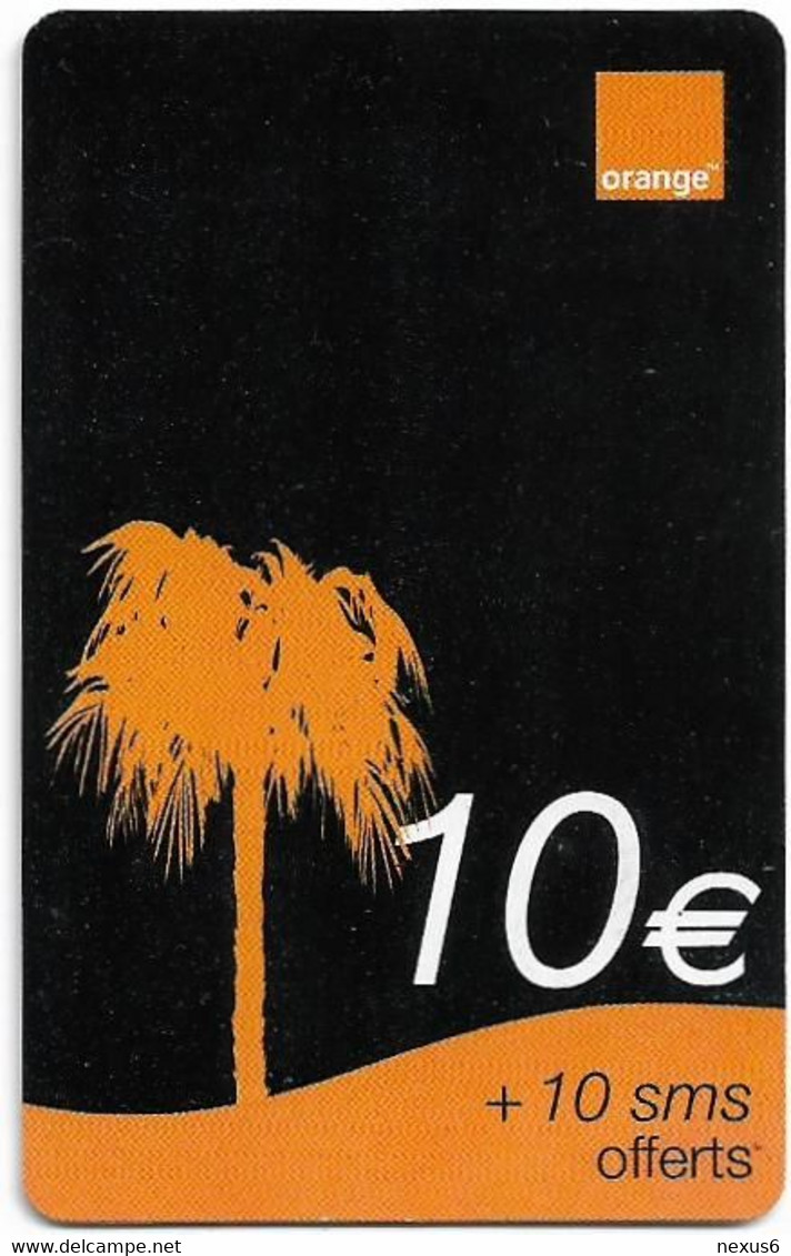 Reunion - Orange - Palm-Tree, Exp.12.2006, GSM Refill 10€, Used - Reunión