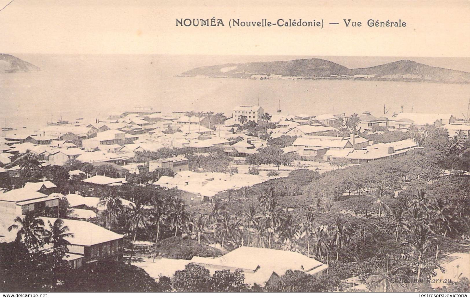 Nouvelle Calédonie - Nouméa - Vue Générale - Panorama - Mer - Carte Postale Ancienne - Nieuw-Caledonië