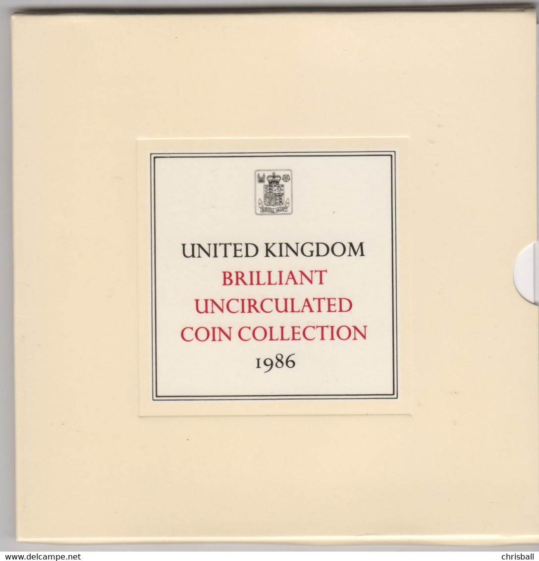 UK - 1986 Year Set BUNC Royal Mint Presentation Pack - Mint Sets & Proof Sets
