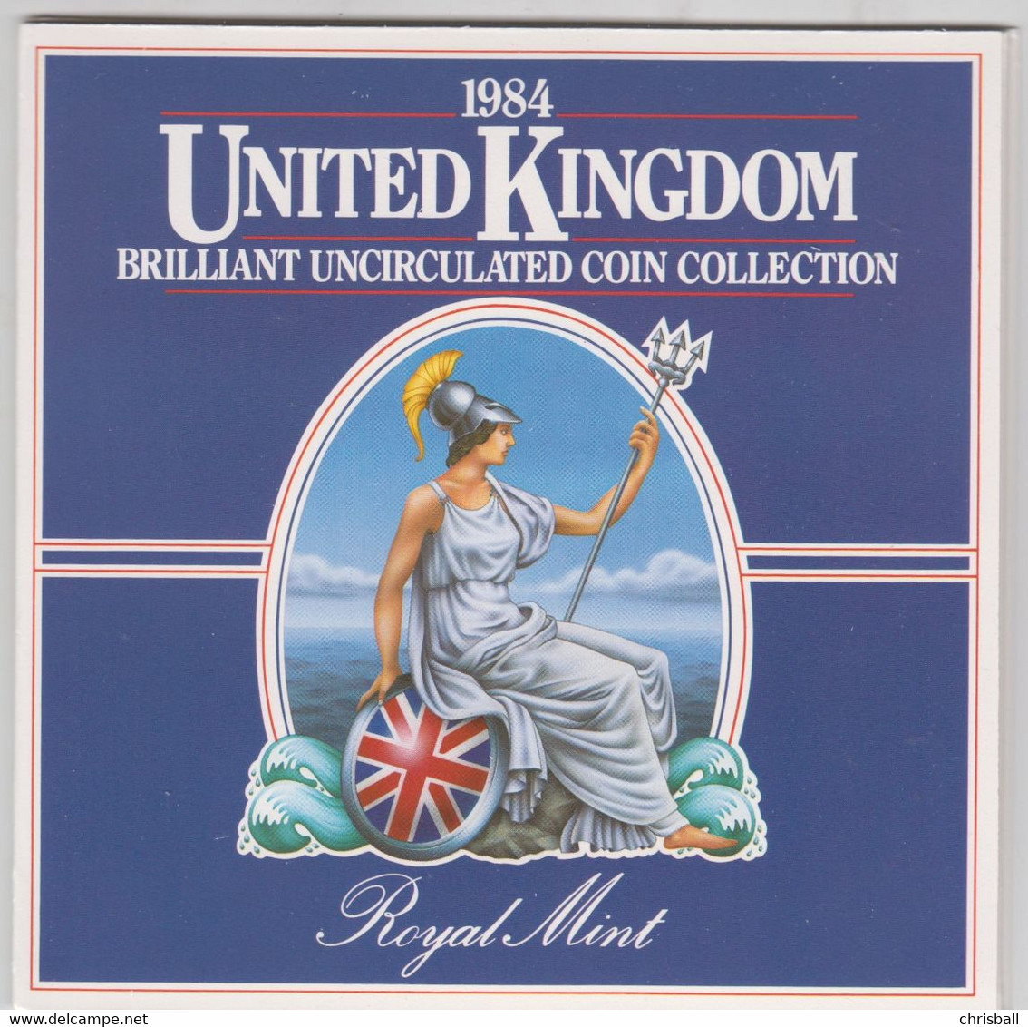 UK - 1984 Year Set BUNC Royal Mint Presentation Pack - Mint Sets & Proof Sets