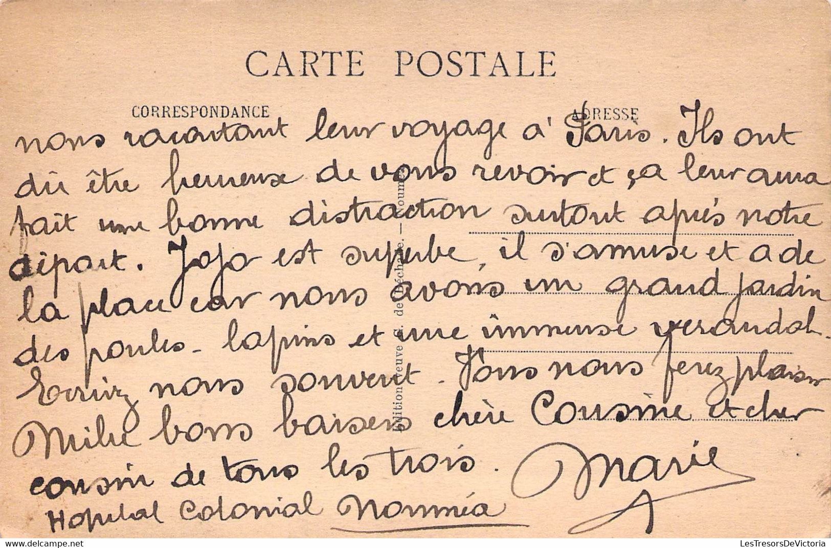 Nouvelle Calédonie - Nouméa - Voh - Maman Noire - Femme Sein Nu - Allaitement - Edit. Béchade - Carte Postale Ancienne - Nouvelle-Calédonie